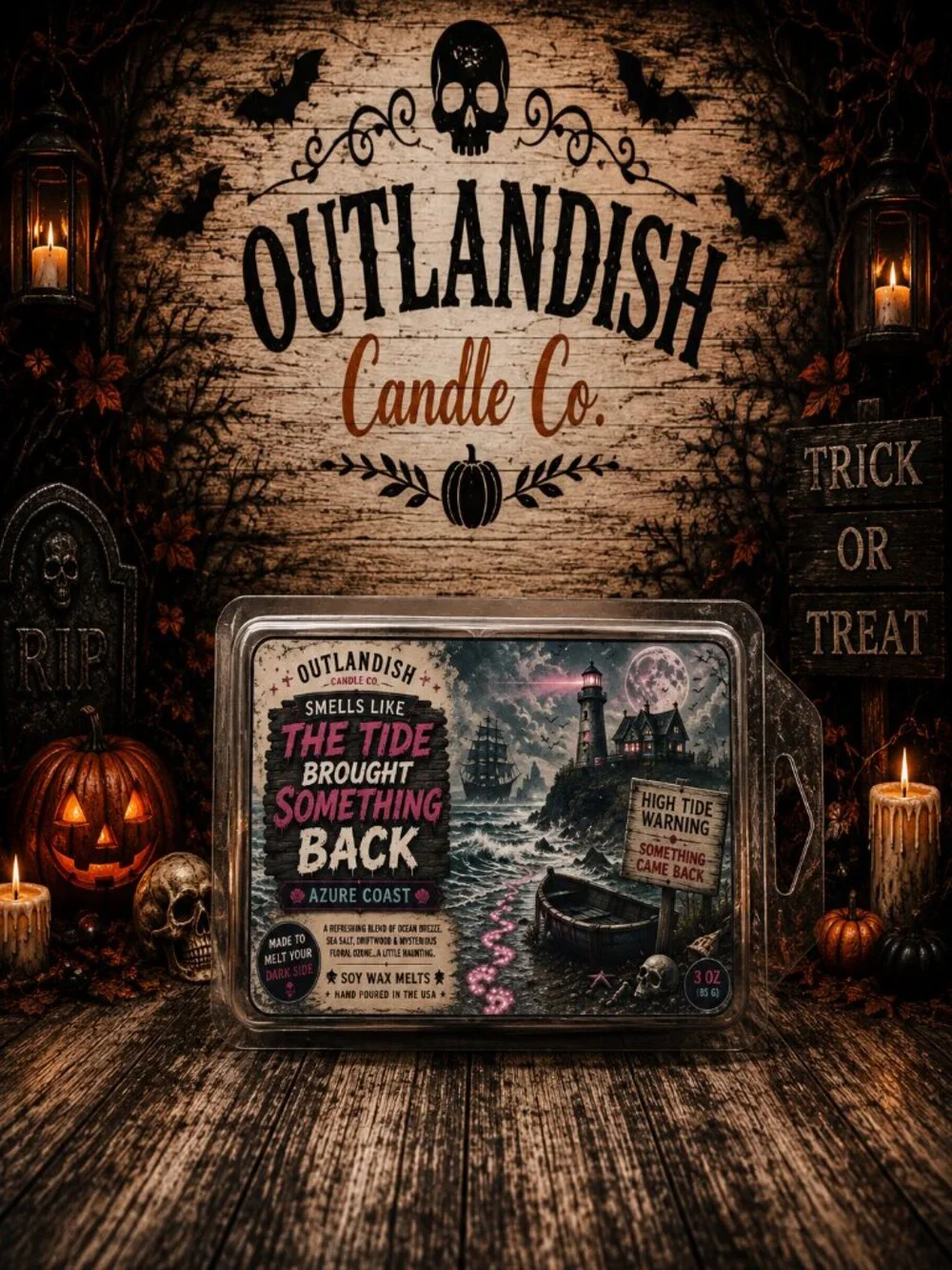 The Tide Brought Something Back Wax Melts | Azure Coast Scent